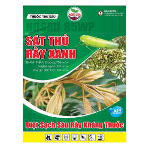 Thuốc trừ sâu NOSAU 85WP hiệu Sát Thủ Rầy Xanh Công ty Agri Usa