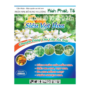 Phân bón NPK TYM 004 10-10-8 Siêu Vọt Hoa