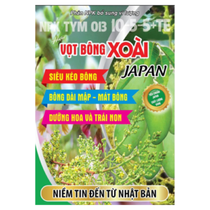 Phân bón NPK TYM 013 10-5-5 Vọt bông xoài Web