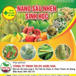 Thuốc trừ sâu GREEK 2.1EC hiệu Nano Sâu Nhện Sinh học - Công ty Agri Usa