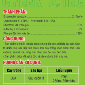 Thuốc trừ sâu GREEK 2.1EC hiệu Nano Sâu Nhện Sinh học - Công ty Agri Usa