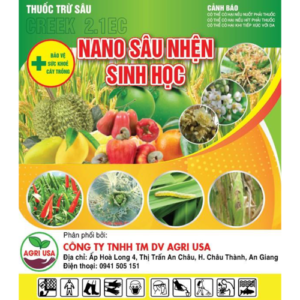 Thuốc trừ sâu GREEK 2.1EC hiệu Nano Sâu Nhện Sinh học - Công ty Agri Usa